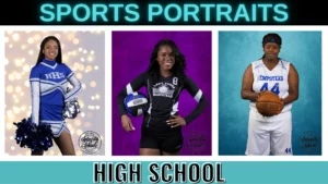 High School Girl Sports Portraits